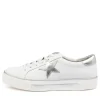 Women DJANGO & JULIETTE Fonno White-Silver Leathr