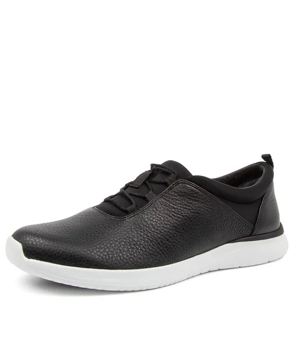 Women ZIERA Fox Xf Black-Wht Sol Lea