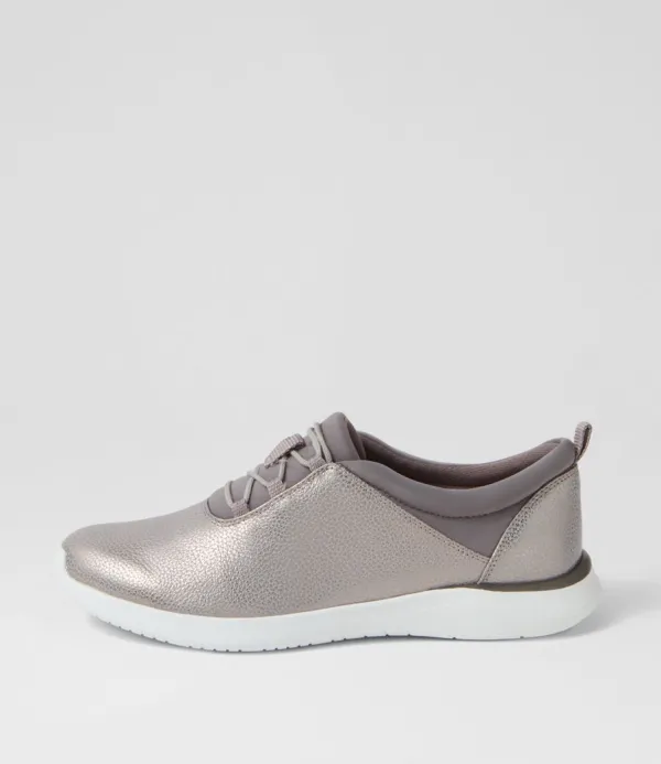 Women ZIERA Fox Xf Grey Brush Leather