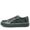 Women DJANGO & JULIETTE Froggy Forest Patent Leather Sneakers F Sole