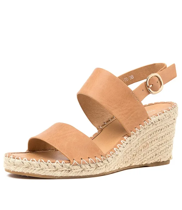 Women TOP END Gaga Tan Leather