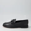 Women MOLLINI Gapril Black Leather Loafers