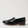 Women DJANGO & JULIETTE Gebeze Navy Patent Leather Loafers