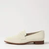 Women DJANGO & JULIETTE Gebeze Vanilla Stripe Leather Loafers
