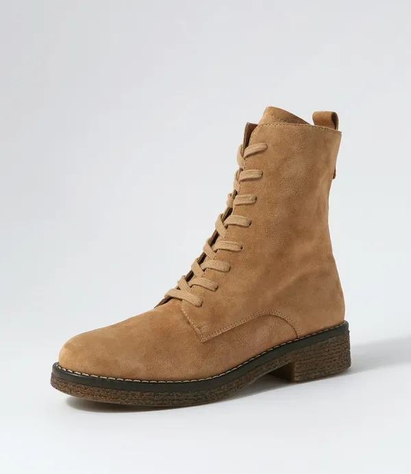 Women DJANGO & JULIETTE Gipsiee Nutmeg Suede Ankle Boots