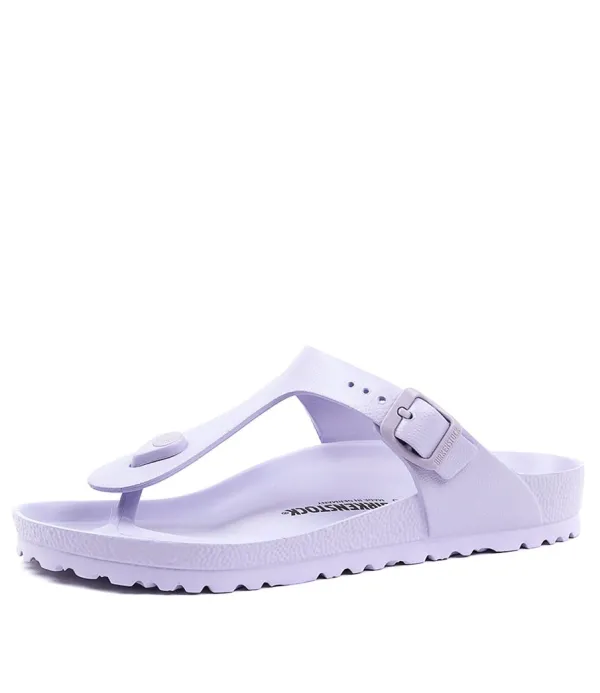 Women BIRKENSTOCK Gizeh Eva Purple Fog Eva
