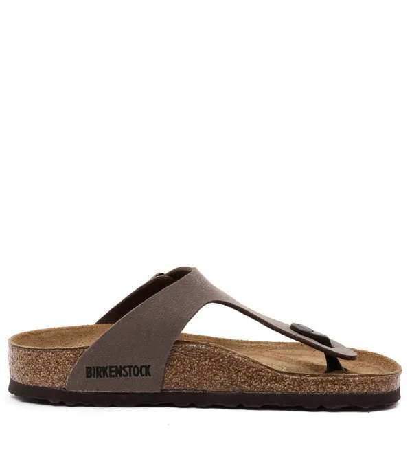 Women BIRKENSTOCK Gizeh Mocca Birkoflor