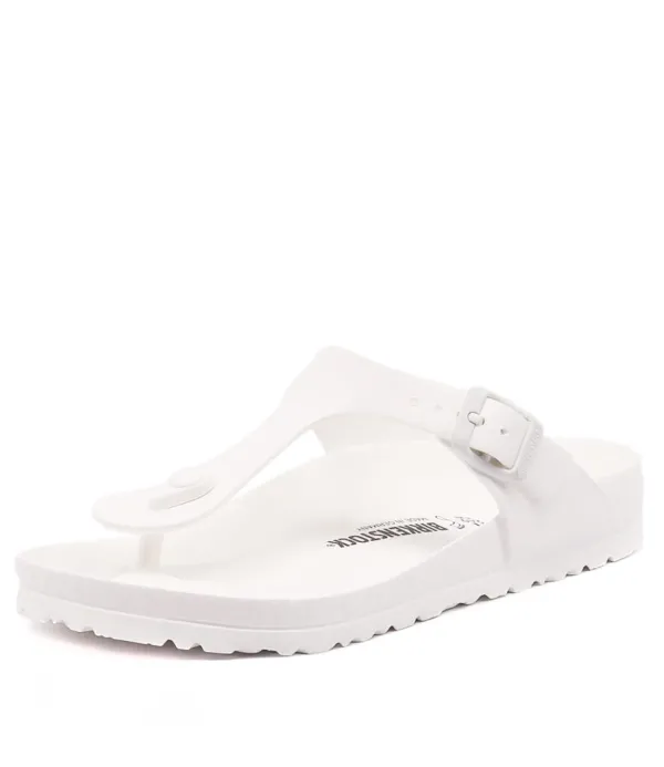 Women BIRKENSTOCK Gizeh White Eva
