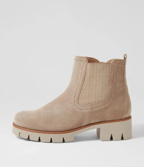 Women GABOR Gluck Dust Suede Chelsea Boots