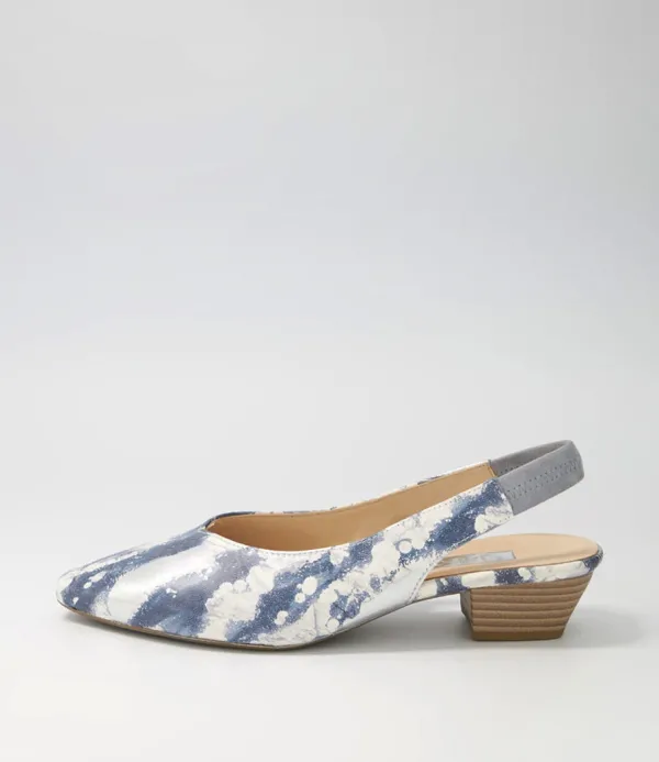 Women GABOR Gracie Nautic Aquamarine Suede Heels