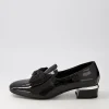 Women DJANGO & JULIETTE Grenada Black Patent Jewels Heels