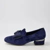 Women DJANGO & JULIETTE Grenada Navy Suede Jewels Heels