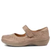 Women ZIERA Gummibear W Smoke Leather Flat Shoes