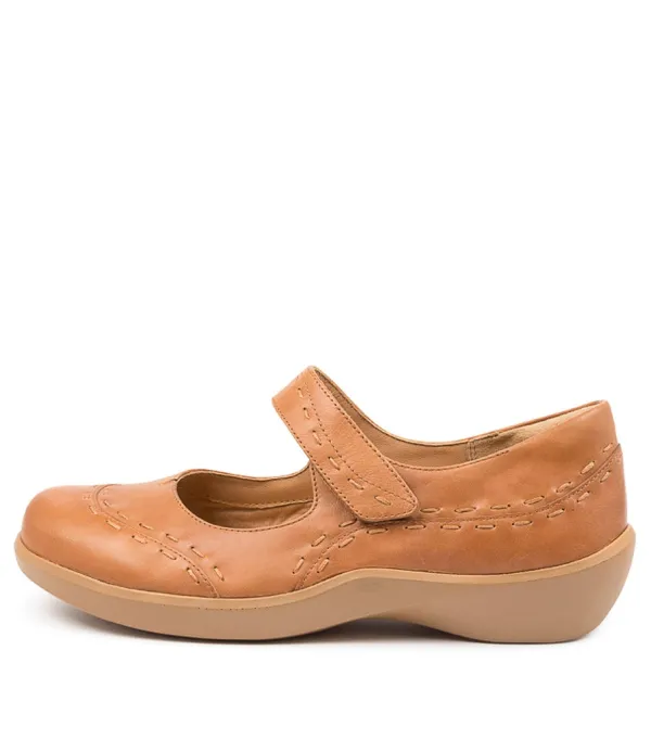 Women ZIERA Gummibear W Tan Leather