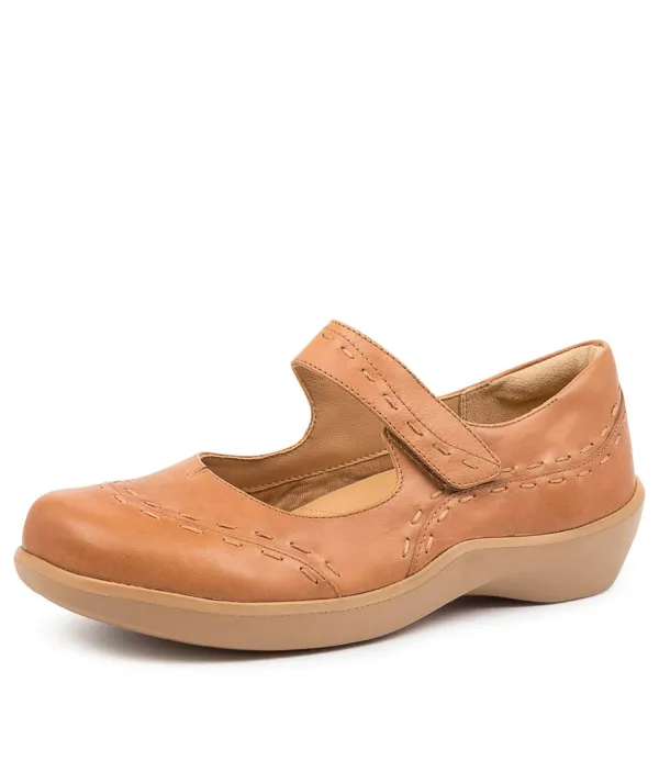 Women ZIERA Gummibear W Tan Leather