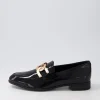 Women DJANGO & JULIETTE Gumper Black Patent Leather Loafers