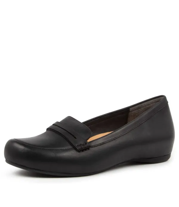 Women ZIERA Hadi W Black Leather