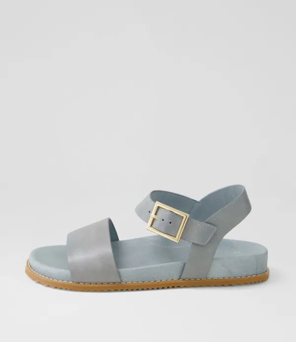 Women ZIERA Hammil W Denim Leather Sandals