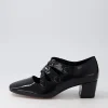 Women DJANGO & JULIETTE Hannon Black Patent Leather Heels