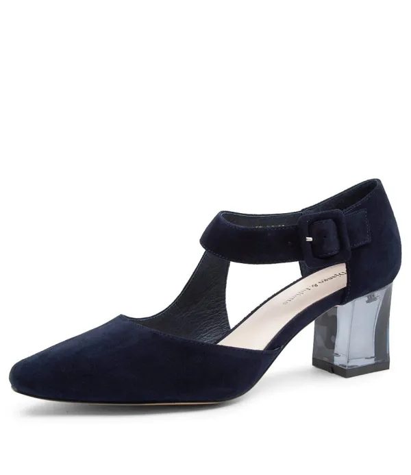 Women DJANGO & JULIETTE Happie Dj Navy Suede