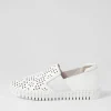 Women DJANGO & JULIETTE Harel White Leather Sneakers