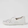 Women DJANGO & JULIETTE Harel White Patent Leather Sneakers