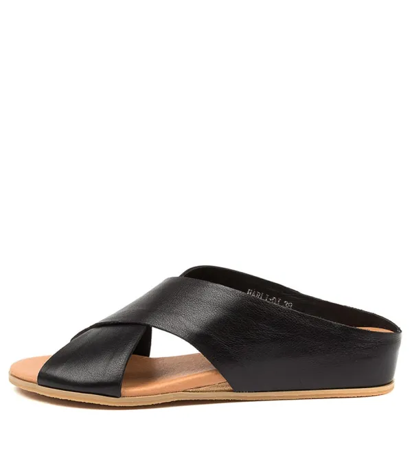 Women DJANGO & JULIETTE Harli Black Leather