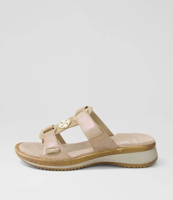 Women ARA Hawaii 3 Sand Leather Sandals