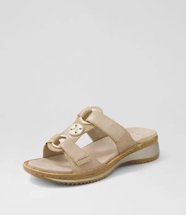 Women ARA Hawaii 3 Sand Leather Sandals