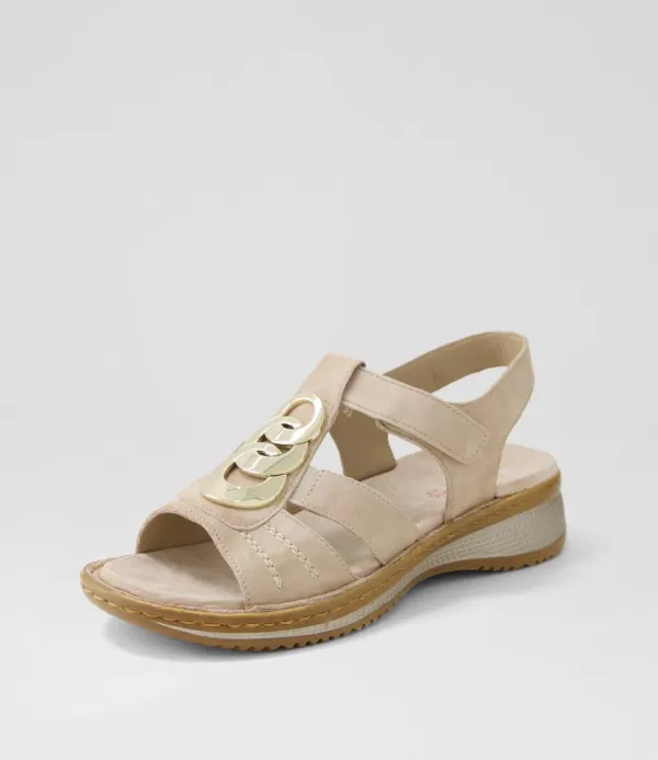 Women ARA Hawaii 11 Sand Suede Sandals