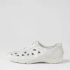 Women WALDLAUFER Henni 3 Weiss Leather Sneakers