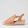 Women DIANA FERRARI Hlensia Dk Tan Leather