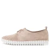 Women DJANGO & JULIETTE Huston Taupe Suede Sneakers Ws