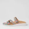 Women ZIERA Ianna W Multi Dot Leather Sandals