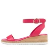 Women DJANGO & JULIETTE Irish Bright Pink Leather Sandals