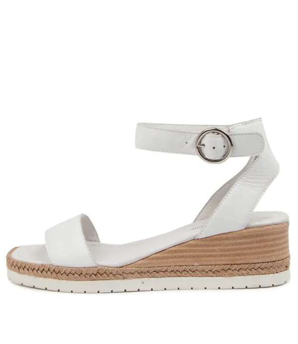 Women DJANGO & JULIETTE Irish White Leather
