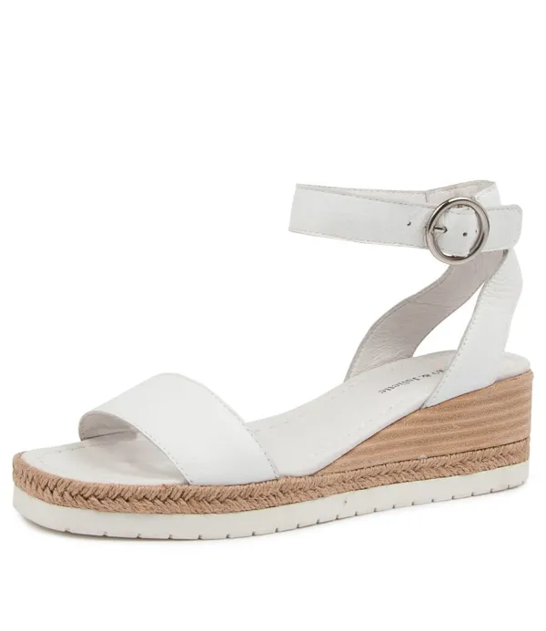 Women DJANGO & JULIETTE Irish White Leather
