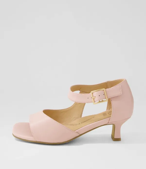 Women ZIERA Irunn Xw Rose Leather Sandals