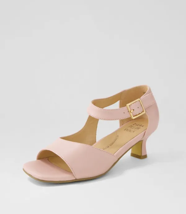 Women ZIERA Irunn Xw Rose Leather Sandals