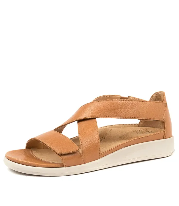 Women ZIERA Issy W Tan Leather