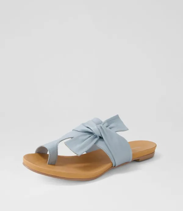 Women DJANGO & JULIETTE Jacona Denim Leather Slides