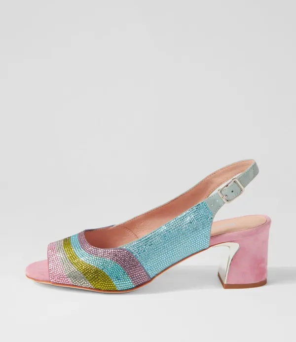 Women DJANGO & JULIETTE Jeddar Pastel Multi Sandals