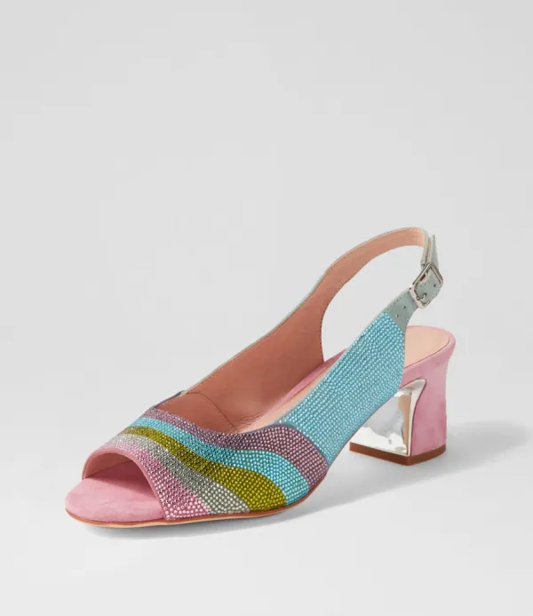 Women DJANGO & JULIETTE Jeddar Pastel Multi Sandals