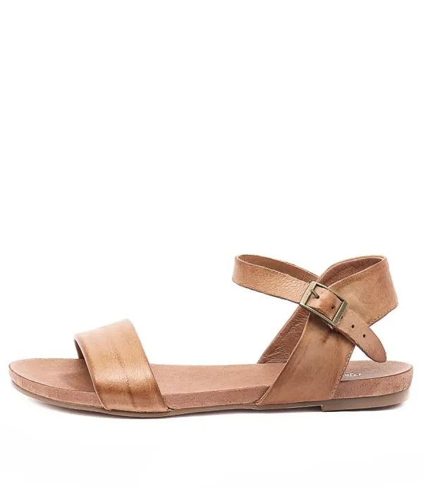 Women DJANGO & JULIETTE Jinnit Tan Leather