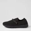Women DJANGO & JULIETTE Jolo Black Trim Fabric Sneakers