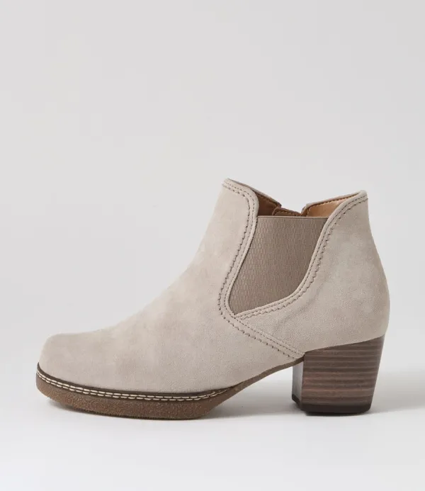 Women GABOR Kaaks Kiesel Suede Chelsea Boots