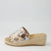Women ZIERA Kadmosy Xw Natural Multi Leather Espadrilles