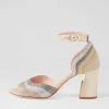 Women DJANGO & JULIETTE Kalino Metallic Multi Sandals