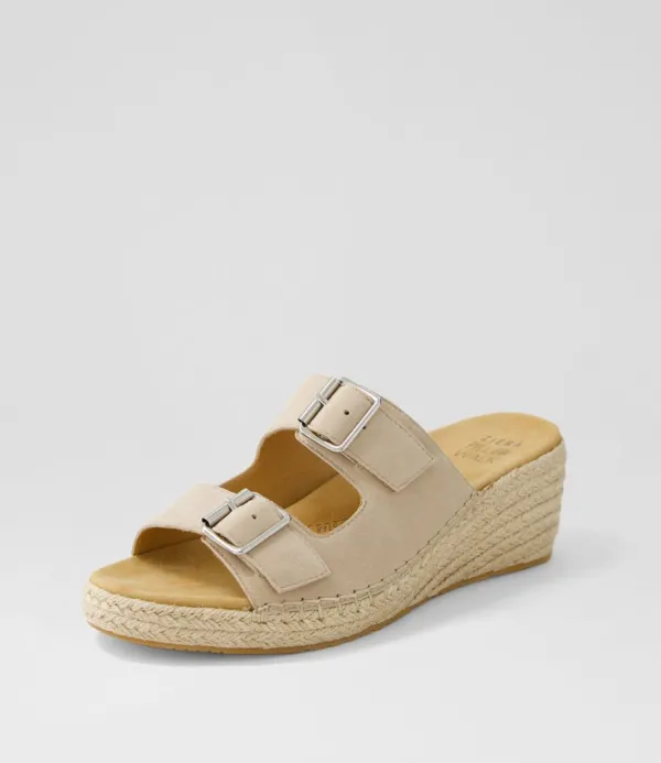 Women ZIERA Kamera Xw Taupe Suede Sandals