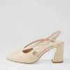 Women DJANGO & JULIETTE Kenzy Nude Leather Heels